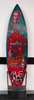 7. 'Stage Fright' David Bromley customised surfboard. 180cm