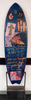 10. 'Amongst Nature' David Bromley customised surfboard. 180cm