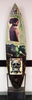 16. 'What the f**k does it have to do with me' David Bromley customised surfboard 187cm