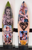 18. 'Heartbreaker' David Bromley customised surfboard 180cm
