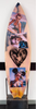 18. 'Heartbreaker' David Bromley customised surfboard 180cm