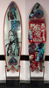 19. 'Prodigy' David Bromley customised surfboard 210cm