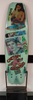 20. 'Last Paradise' David Bromley customised surfboard 157cm