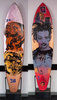 21. 'Mastiffs' David Bromley custom surfboard. 230cm