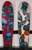 23. 'Between Two Eternities II' David Bromley customised surfboard 195cm