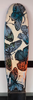 23. 'Between Two Eternities II' David Bromley customised surfboard 195cm