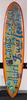 24.'I didn't think I told you I was leaving' David Bromley customised surfboard. 245cm