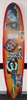 24.'I didn't think I told you I was leaving' David Bromley customised surfboard. 245cm