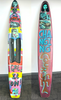 26. 'Get It On' David Bromley customised board. 320 x 47 x 16cm