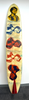 27. 'Queens Of Surf' David Bromley customised surf board.  280cm