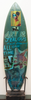 34. 'Art Is Jealous' David Bromley customised surfboard