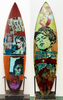 35. 'All About You' David Bromley customised surfboard
