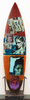 35. 'All About You' David Bromley customised surfboard