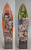 39. 'Dead Men Tell No Tales' David Bromley customised surfboard