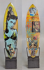 42. 'A Liability' David Bromley customised surfboard