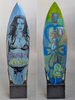 46. 'Imagine Magic' David Bromley customised surfboard