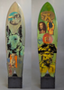 50. 'Radio Goodvibes' David Bromley customised surfboard