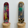 2. 'I Miss You' David Bromley customised skateboard. 80 x 20cm