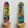 17. 'All Sold Out' David Bromley customised skateboard deck