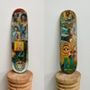 19. 'Ceylon Skate' David Bromley customised skateboard deck
