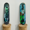 25. 'Psycho in the Wax Museum' David Bromley customised skateboard deck