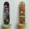 26. 'I Am Man' David Bromley customised skateboard deck