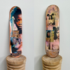 28. 'Famous Monsters' David Bromley customised skateboard