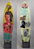51. 'Alien Brain' David Bromley customised surfboard