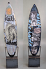 52. 'Keith Richards' David Bromley customised surfboard