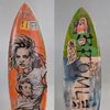 39. 'Dead Men Tell No Tales' David Bromley customised surfboard