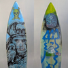 49. 'Danzig' David Bromley customised surfboard