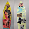51. 'Alien Brain' David Bromley customised surfboard