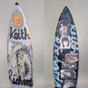 52. 'Keith Richards' David Bromley customised surfboard