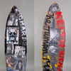 53. 'The Human Riff' David Bromley customised surfboard