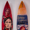 9. 'Special Accoutrements' David Bromley customised surfboards. 195cm