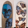 22. 'Between Two Eternities' David Bromley customised surfboard 195cm