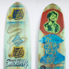 29. 'Smoking Tiger' David Bromley customised surfboard