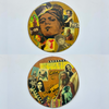 1. 'Scorpio' David Bromley customised skim board. 59cm diameter