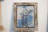 44. 'Bert IV' Sesame Street x Bromley, Acrylic on canvas with a varnish wash in timber frame. 33 x 24cm