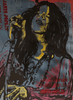 'Janis Joplin' David Bromley. Acrylic and oil on canvas. 150 x 120cm