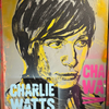 'Charlie Watts' David Bromley. Oils on card in hand made frame. 160 x 110cm