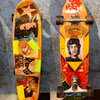 6. Customised skateboard deck with wheels