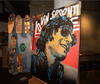 'The Lovin Spoonful' David Bromley. Acrylic and oil on canvas. 150 x 120cm