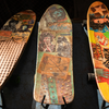 7. Customised skateboard deck with wheels