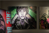 'Stevie Wright' David Bromley. Acrylic and oil on canvas. 120 x 150cm
