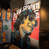'The Lovin Spoonful' David Bromley. Acrylic and oil on canvas. 150 x 120cm