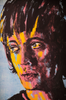 'Mick Jagger' David Bromley. Acrylic and oil on canvas, framed. 163 x 132cm