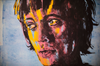 'Mick Jagger' David Bromley. Acrylic and oil on canvas, framed. 163 x 132cm