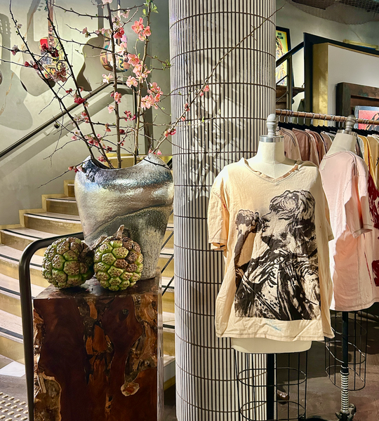 'Roger Daltrey' Hand distressed and screen printed tee by David Bromley