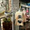 'Keith Richards' Hand distressed and screen printed tee by David Bromley